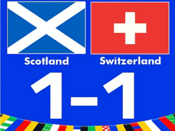 Eurocopa 2024: Resultado del Escocia vs Suiza (1-1)