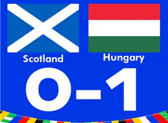 Eurocopa 2024: Resultado del Escocia vs Hungría (0-1)