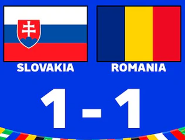 Eurocopa 2024: Resultado del Eslovaquia vs Rumanía (1-1)