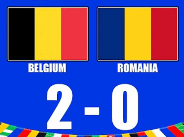 Eurocopa 2024: Resultado de Bélgica vs Rumanía (2-0)