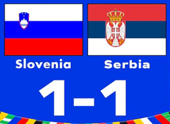 Eurocopa 2024: Resultado del Eslovenia vs Serbia (1-1)