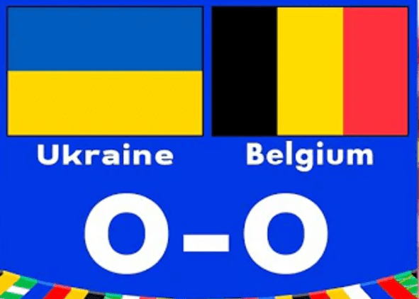 Eurocopa 2024: Resultado del Ucrania vs Bélgica (0-0)