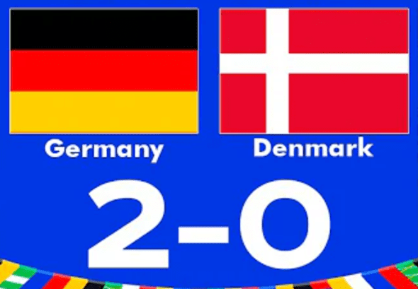 Eurocopa 2024: Resultado del Alemania vs Dinamarca (2-0)