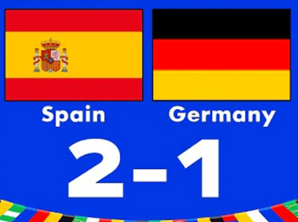 Eurocopa 2024: Resultado de España vs Alemania(2-1)