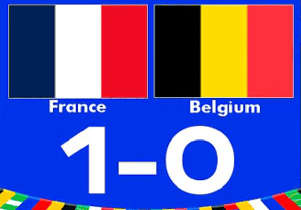 Eurocopa 2024: Resultado del Francia vs Bélgica (1-0)