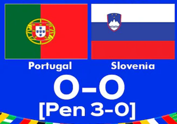 Eurocopa 2024: Resultado del Portugal vs Eslovenia (0-0)