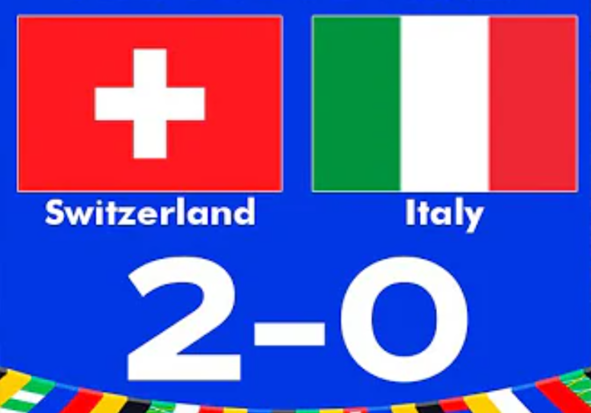 Eurocopa 2024: Resultado del Suiza vs Italia (2-0)