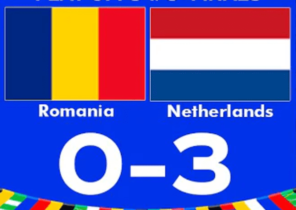 Eurocopa 2024: Resultado de Rumanía vs Países Bajos(0-3)